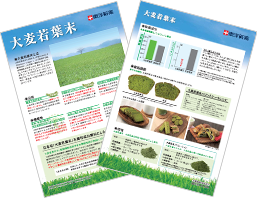 【お役立ち資料】大麦若葉末・大麦若葉エキス末のご紹介